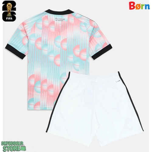 Belgien Replika Babytøj Udebanesæt Børn VM 2026 Kortærmet (+ Korte bukser)